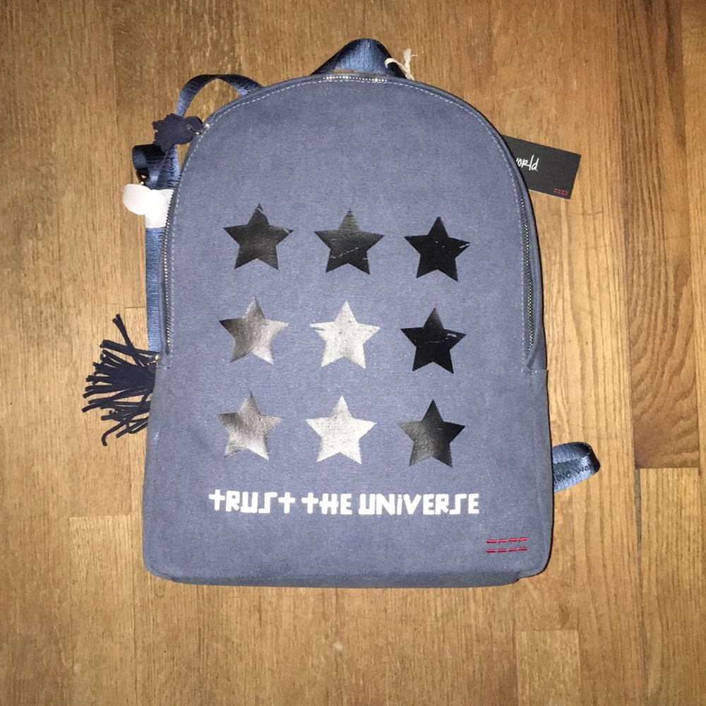 Peace love world backpack